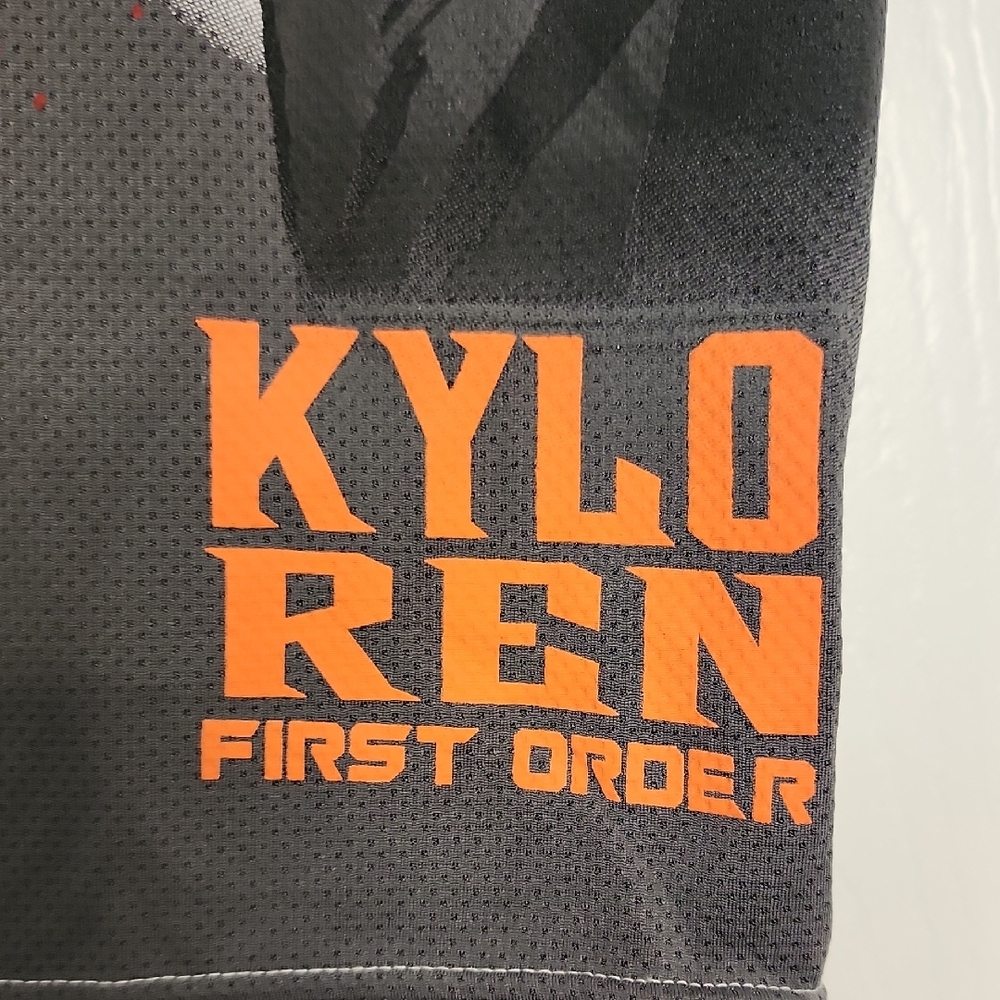 Star Wars Kylo Ren Kids Tee - White, Gray, Orange - Picture 5 of 11